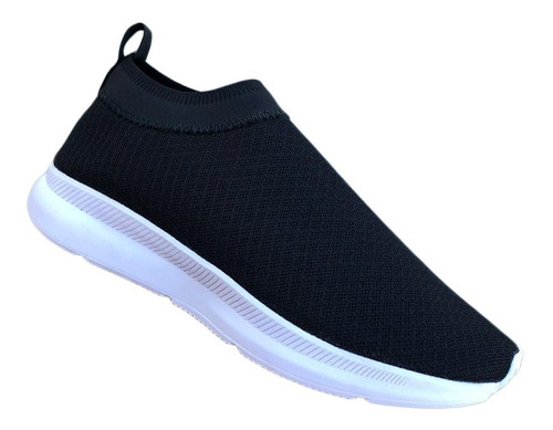 Tênis Meia Feminino Confortável Sem Cadarço Slip On Elástico