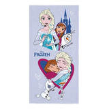 Toalha De Banho Infantil Felpuda - Frozen 2 Ana E Olaf