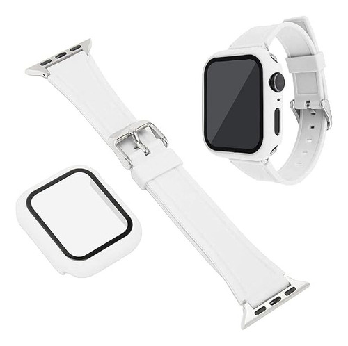 Protector Carcasa Correa+ Glass Para Apple Watch 