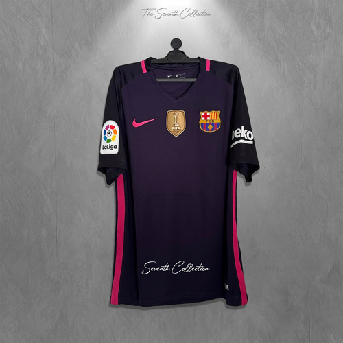 Barcelona Oficial Visita No Sponsor 2016/17 Messi Jersey M