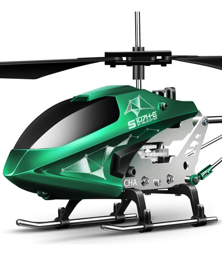 Helicóptero Rc Syma, Aleación De Acero, 3.5 Canales, Verde
