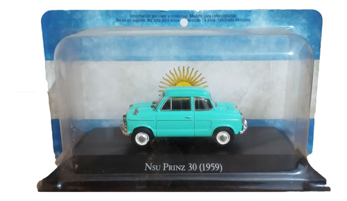 Auto Coleccionable Nsu Prinz 30 Nuevo Con Fasciculo