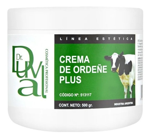 Crema De Ordeñe Plus X500g Dr. Duval