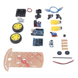 Kit De Chasis De Coche Robot Inteligente, Desarrollo Program