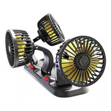 Ventilador Ajustable Automotriz, 12 V, Furgoneta, Camión