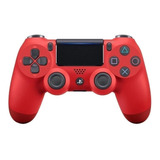 Control Inalámbrico Sony Dualshock 4 Magma Red - Nuevo