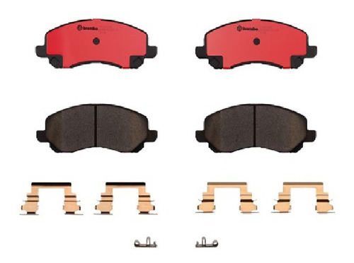 Balatas Delanteras Mitsubishi Lancer Gts 2008-2016 Brembo