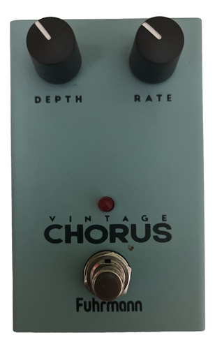 Pedal Fuhrmann Vintage Chorus Vc20 Linha One Caixa E Manual