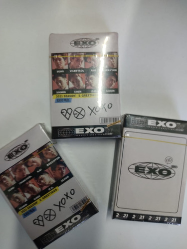 Exo Photocards 2021 Seasonsgreeting  Kpop Cards Lomocards