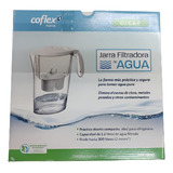 Jarra Filtradora De Agua Coflex Modelo Clear Con Filtro