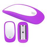 Protector De Silicona Para Mouse Magic Mouse 1/2 Violeta