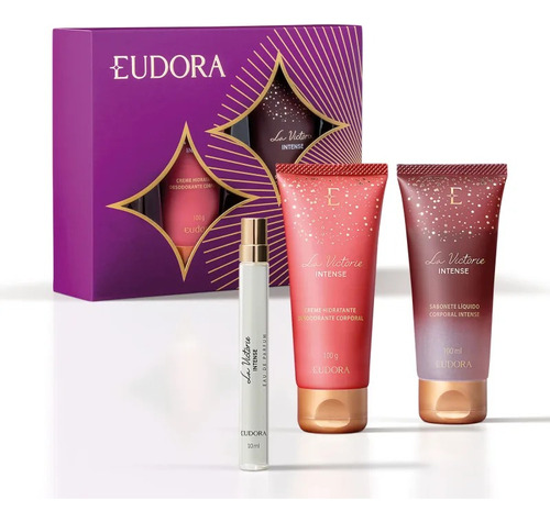 La Victorie Intense Kit Presente Eudora Eau De Parfum