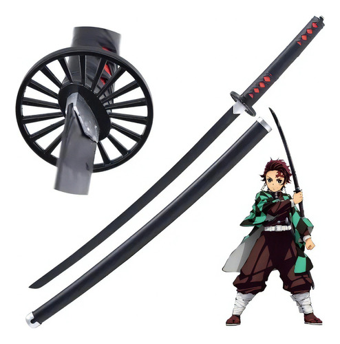 Katana Acero Tanjiro Kamado Cosplay Demon Slayer Kimetsu