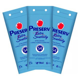 Kit 3 Preservativo Preserv Extra Sensitivity 6 Camisinhas