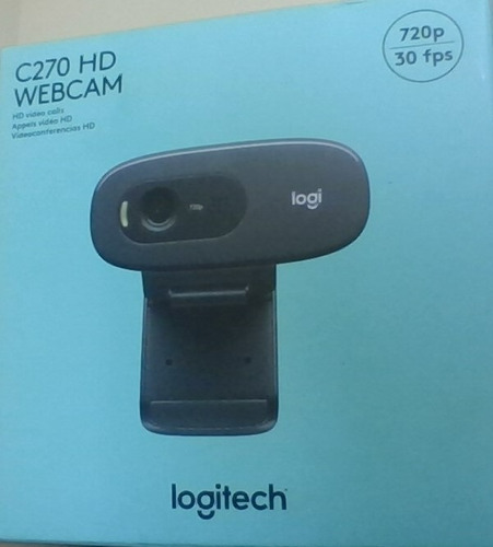 Camra Webcam C270 Hd 720p/30fps Logitech - Xbox One - X/s