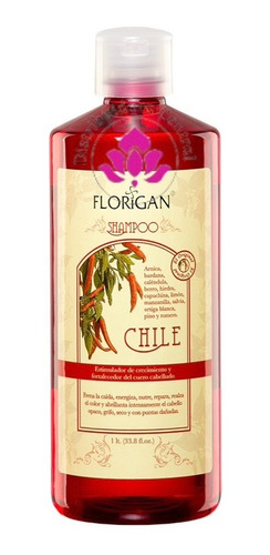 Shampoo Estimulador Crecimiento Chile Classico Florigan 1lt 