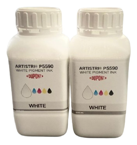 Tinta Textil Dtg Dupont Artistri P5590 Blanco X 500ml