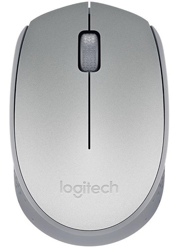 Mouse Sem Fio Logitech  M170 Prateado