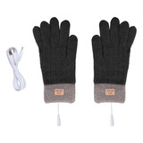 Guantes De Invierno Transpirables Con Los Dedos Medio Desnud