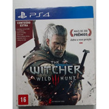 Jogo Ps4 - The Witcher  3 Wild Hunt    Mídia Física Original