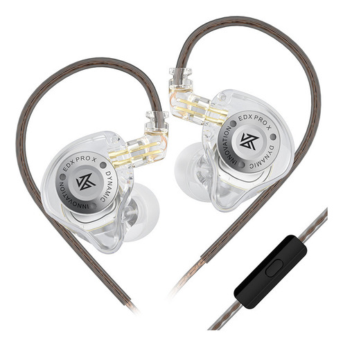 Auricular Con Cable Kz Edx Pro X In Ear Dynamic Drive