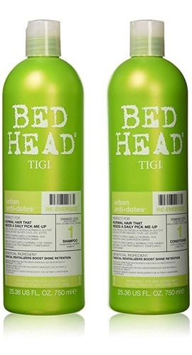 Tigi Bed Head Re-energize Shampoo And Conditioner Duo, 25.36