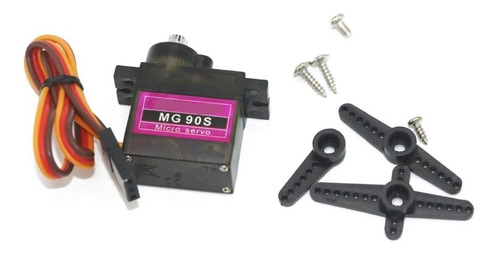 Microservo Motor Mg90s 2kg Servo Engranes Metalicos Arduin