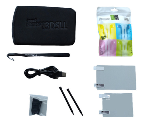 Super Kit Completo Accesorios Compatible Nintendo New 3ds Xl
