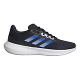 Tenis adidas Correr Run Falcon 3 Hombre Azul