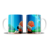 Taza De Cerámica 11oz Snoopy  Regalo Varios Modelos Full