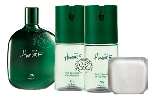 Natura Paz Y Humor Perfume + Productos Kit Regalo