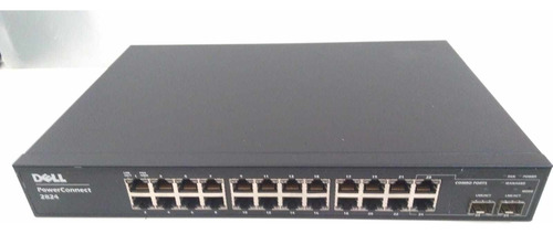 Switch Dell Powerconnect 2824 24p Gigabit+2x Sfp Gerenciável