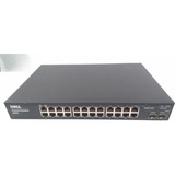 Switch Dell Powerconnect 2824 24p Gigabit+2x Sfp Gerenciável
