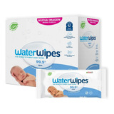Waterwipes Toallitas Húmedas Premium Para Bebé 99.9% Agua 12 Pack 720 Toallitas