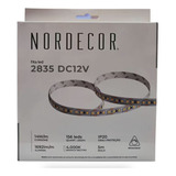 Fita De Led Nordecor 5 Metros 14w Bivolt 3000k Cor Da Luz Branco-quente Tensão De Operação 12v 110v/220v