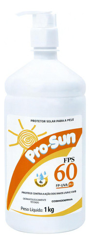 Protetor Solar - Fps 60 Prosun (1kg)