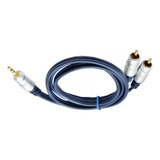 Cable Auxiliar Audio Digital 3.5 A Rca X2 