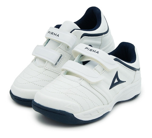 Tenis Pirma Escolar Running 15-17.5 Sport Blanco/marino