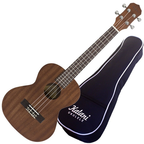 Ukulelê Tenor Kalani Tribes Kal200tt 15412 Tabaco + Capa