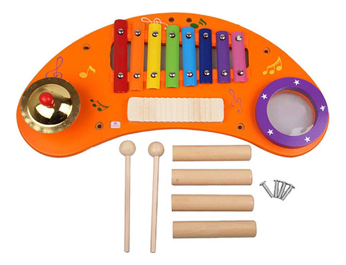 Conjunto De Instrumentos De Percussão Infantil Brinquedos