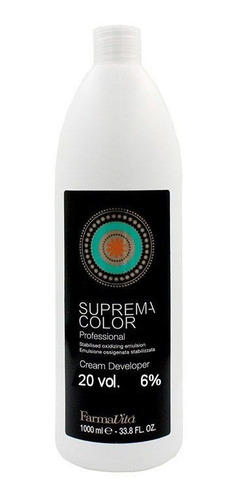Suprema Color Oxidante En Crema Agua Oxigenada Vol 20 1000ml