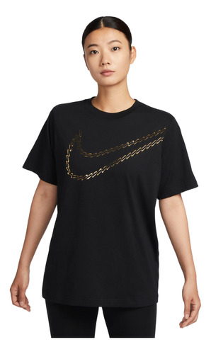 Polera Nike Sportswear Mujer Negro