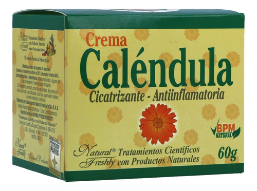 Crema De Caléndula 60g Freshly