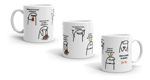 Taza Ceramica Importada Sublimada Bebito Fiu Fiu Flork