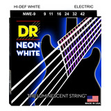 Dr Strings Nwe-9 dr Neon Cuerdas Para Guitarra Eléctrica Luz