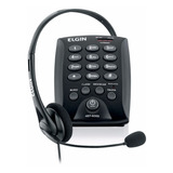 Telefone Headset Fone C/ Microfone Elgin - Hst6000