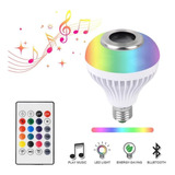 Ampolletas Led Con Parlante Bluetooth Rgb + Control Tik Tok