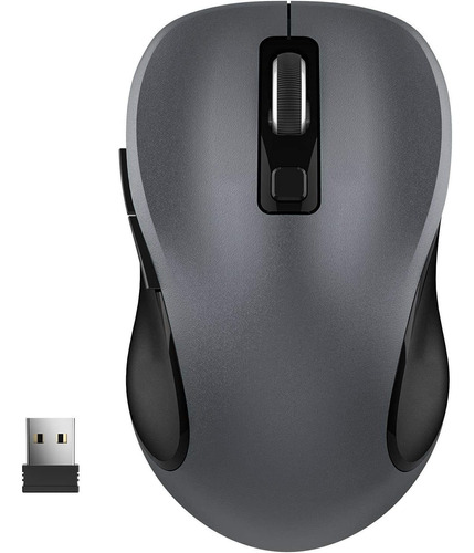 Mouse Inalámbrico Wisfox 24g Para Ordenador Portátil Ergonóm