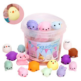 Escuichi Squishy  Mochi Sensorial Antiestres 24 Pz