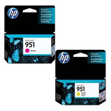 Cartuchos Kit X2 Hp 951 Estandar Amarillo-magenta Originales